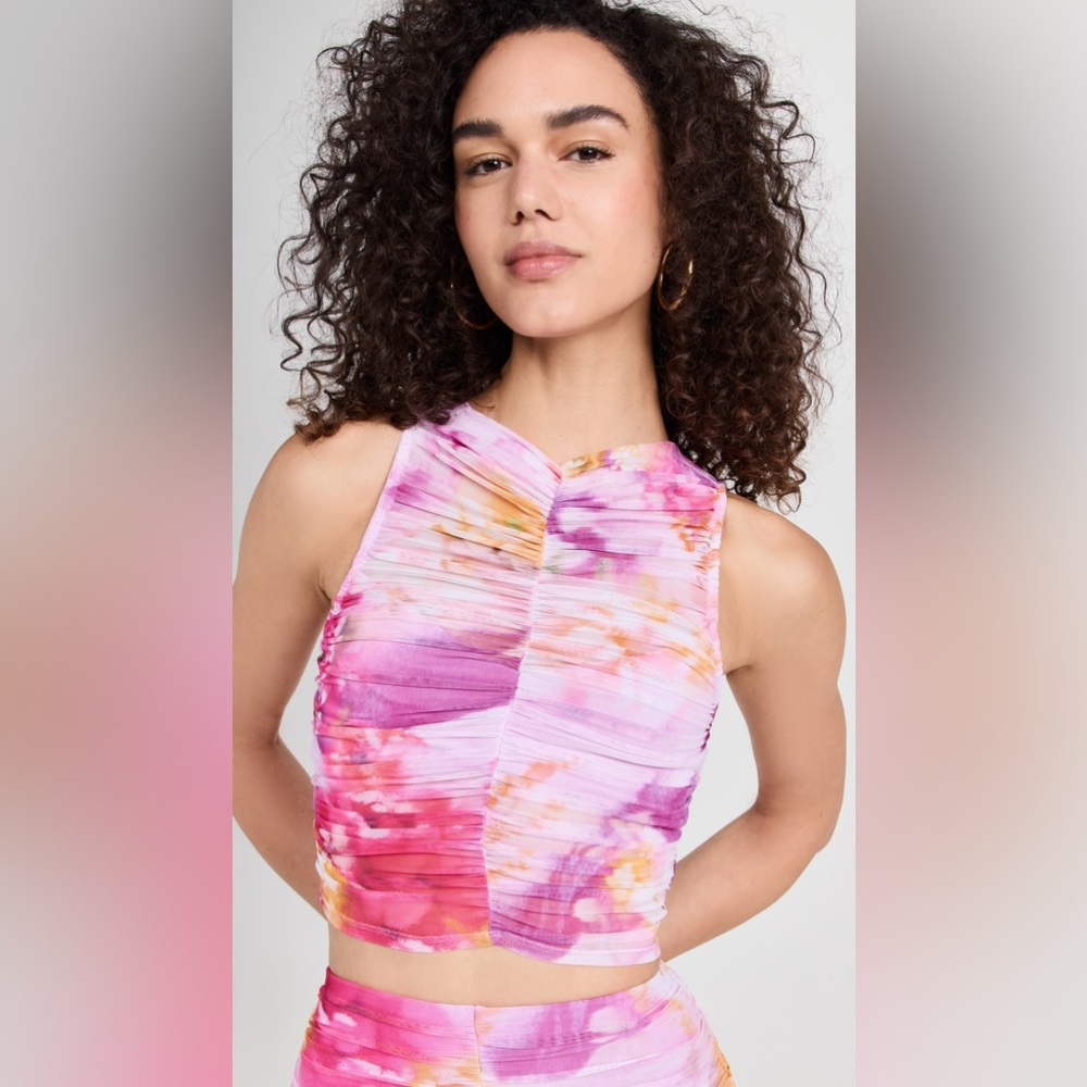 AFRM Misha Sheer Illusion Tank Top